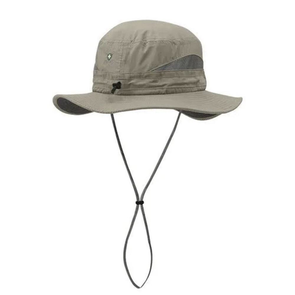 Outdoor Research Insect Shield Brim Hat Khaki Men's L UPF 40 NWT